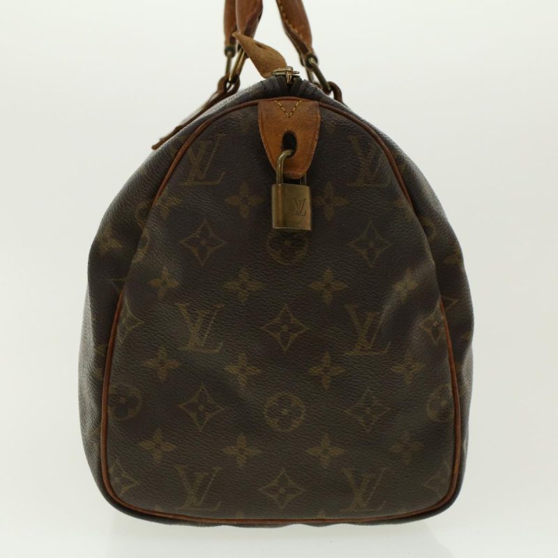 LOUIS VUITTON Monogram Speedy 30 Hand Bag M41526 LV Auth rd5009 - Image 3