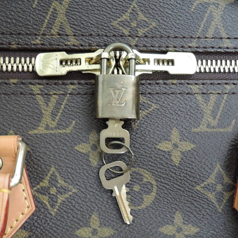 Louis Vuitton Cruiser Bag 40 Brown Monogram Canvas - Image 14