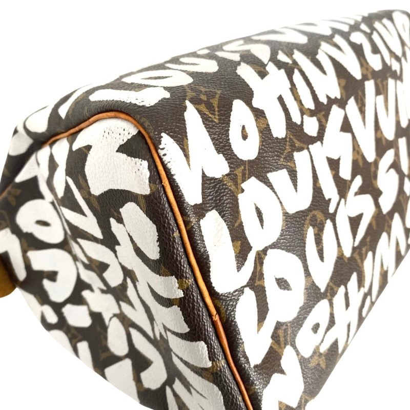 Louis Vuitton Monogram Graffiti Speedy 30 - Image 5