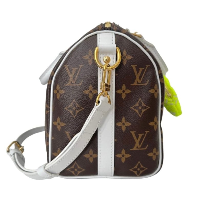 Louis Vuitton Monogram Speedy 25 Bandouliere Match - Image 4