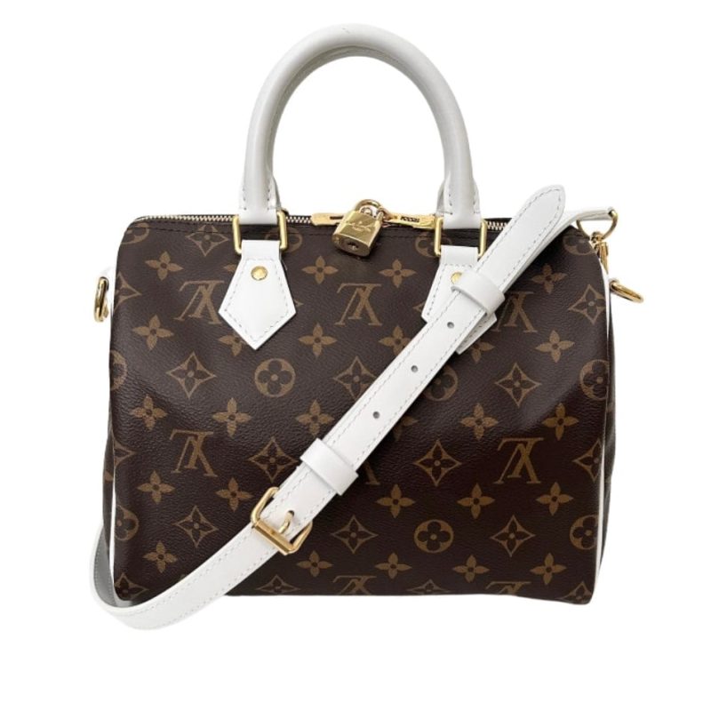 Louis Vuitton Monogram Speedy 25 Bandouliere Match - Image 2