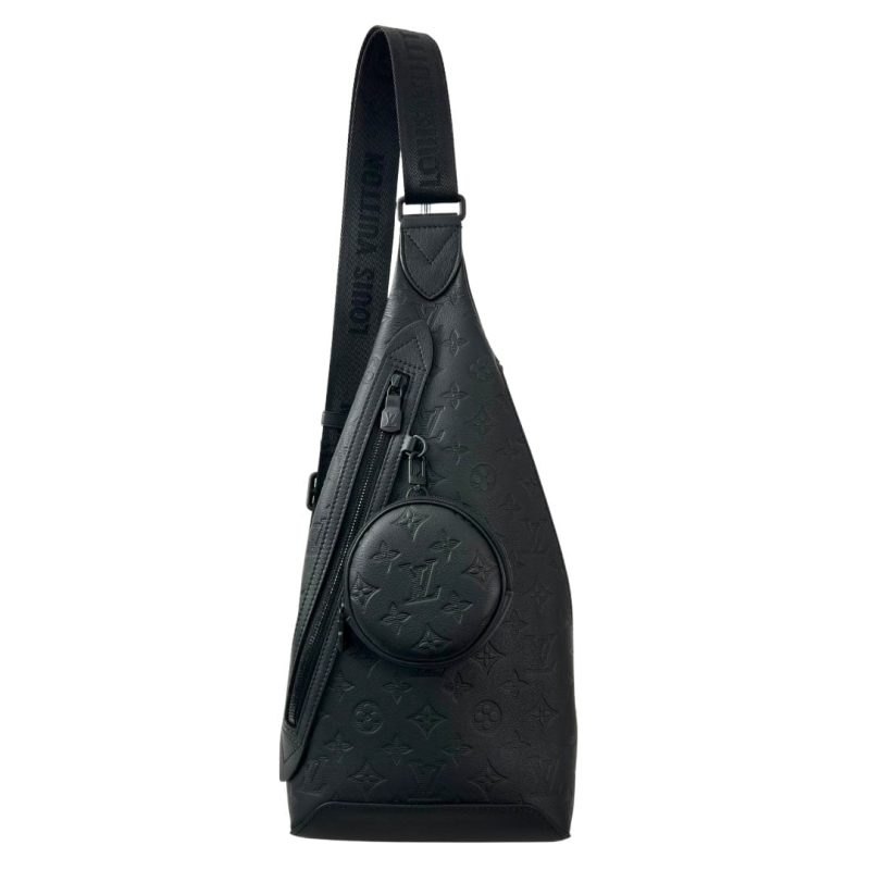 Louis Vuitton Duo Sling Bag Black Autres Toiles Monogram - Image 11