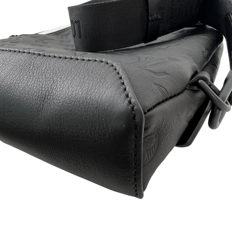 Louis Vuitton Duo Sling Bag Black Autres Toiles Monogram - Image 6