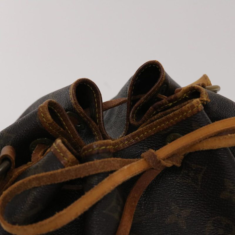 LOUIS VUITTON Monogram Petit Noe Shoulder Bag M42226 LV  th3802 - Image 13